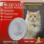 Magnetic Glass Cat Doors